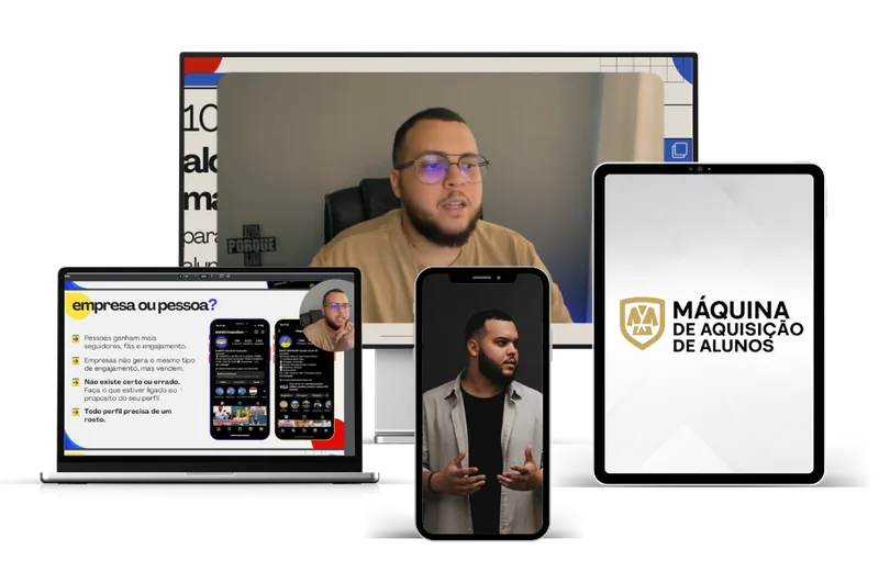 Preview do treinamento Máquina de Aquisição de Alunos
